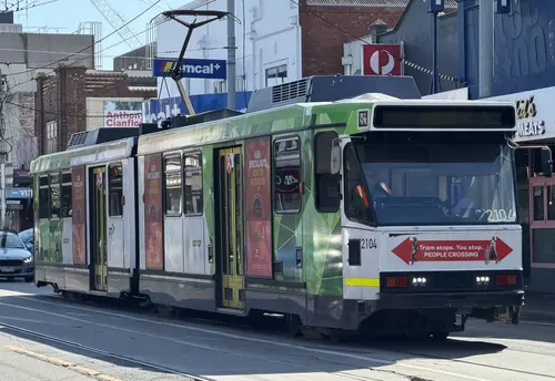 B2-Class Comeng Tram 2104