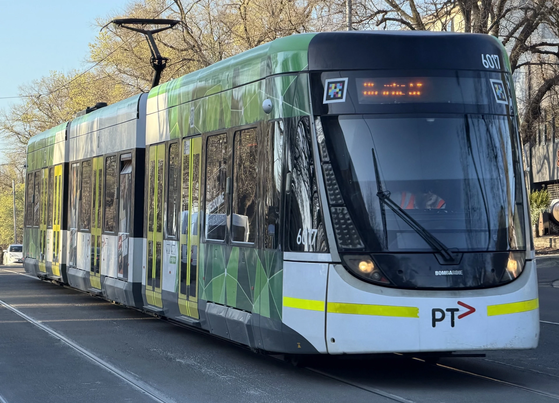 E1-Class Flexity Swift Tram 6017
