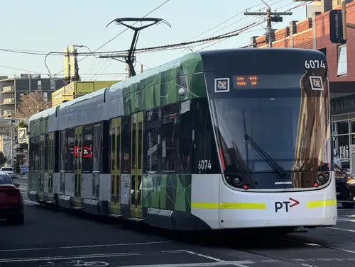 E2-Class Flexity Swift Tram 6074