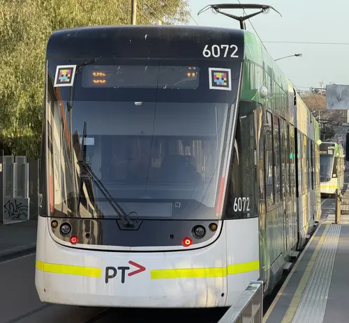 E2-Class Flexity Swift Tram 6072
